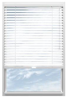 Purity, Matt Paper White - Stick Fit Venetian Blind